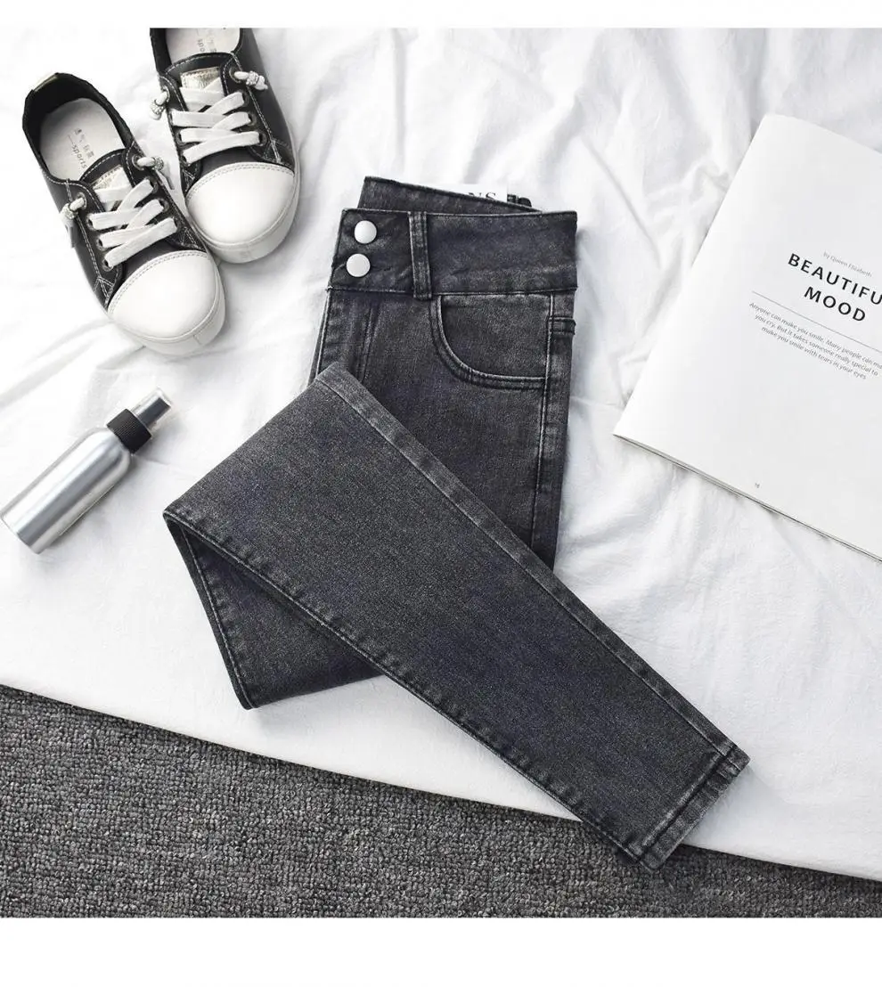 Women High Waist Slim Fit Jeans 2021 — feature 11