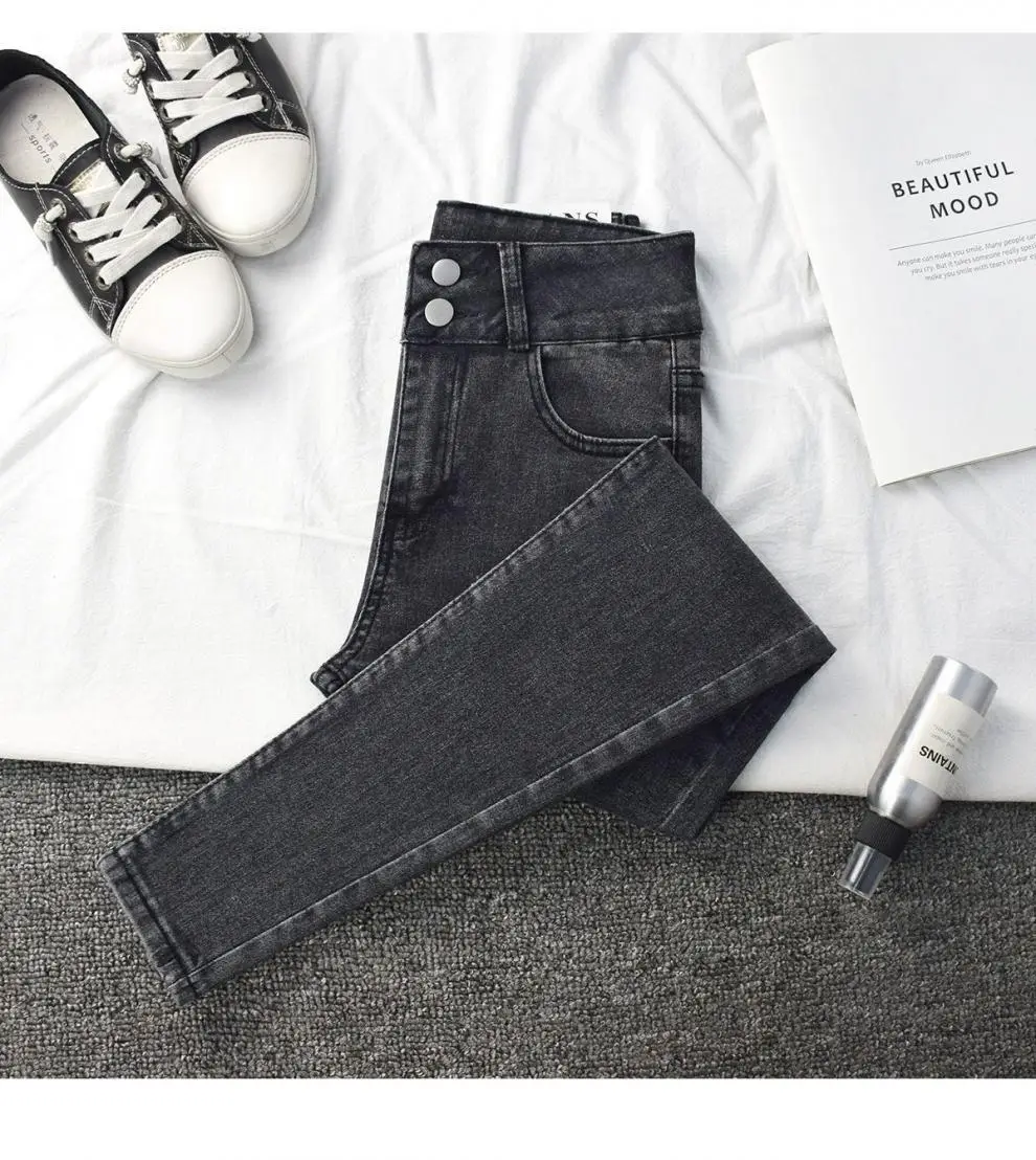 Women High Waist Slim Fit Jeans 2021 — feature 12