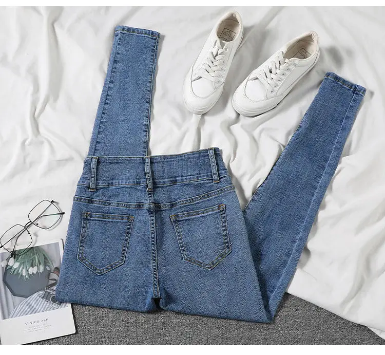 Women High Waist Slim Fit Jeans 2021 — feature 18
