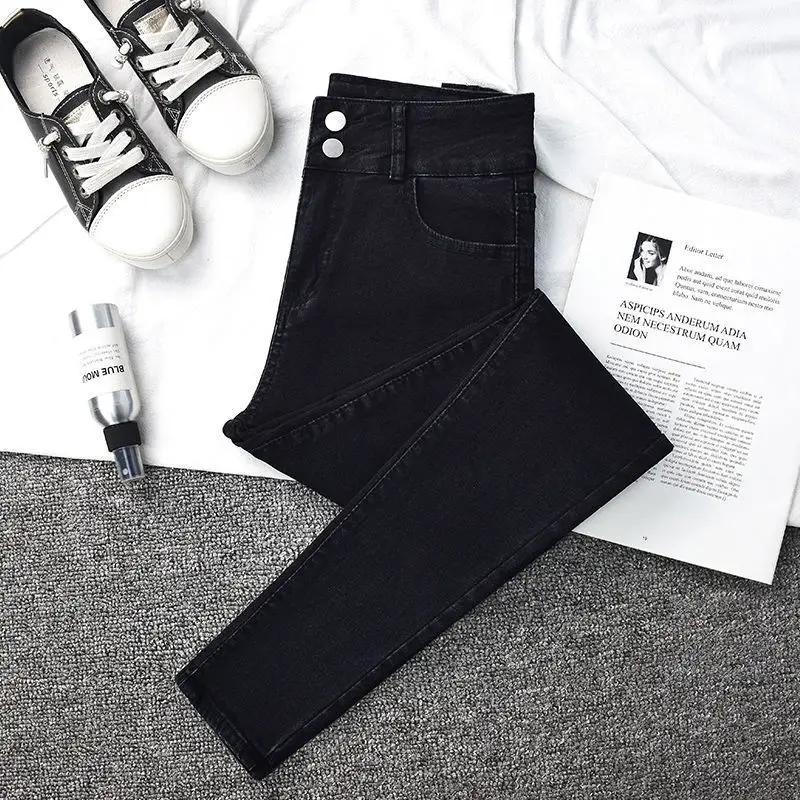 Women High Waist Slim Fit Jeans 2021