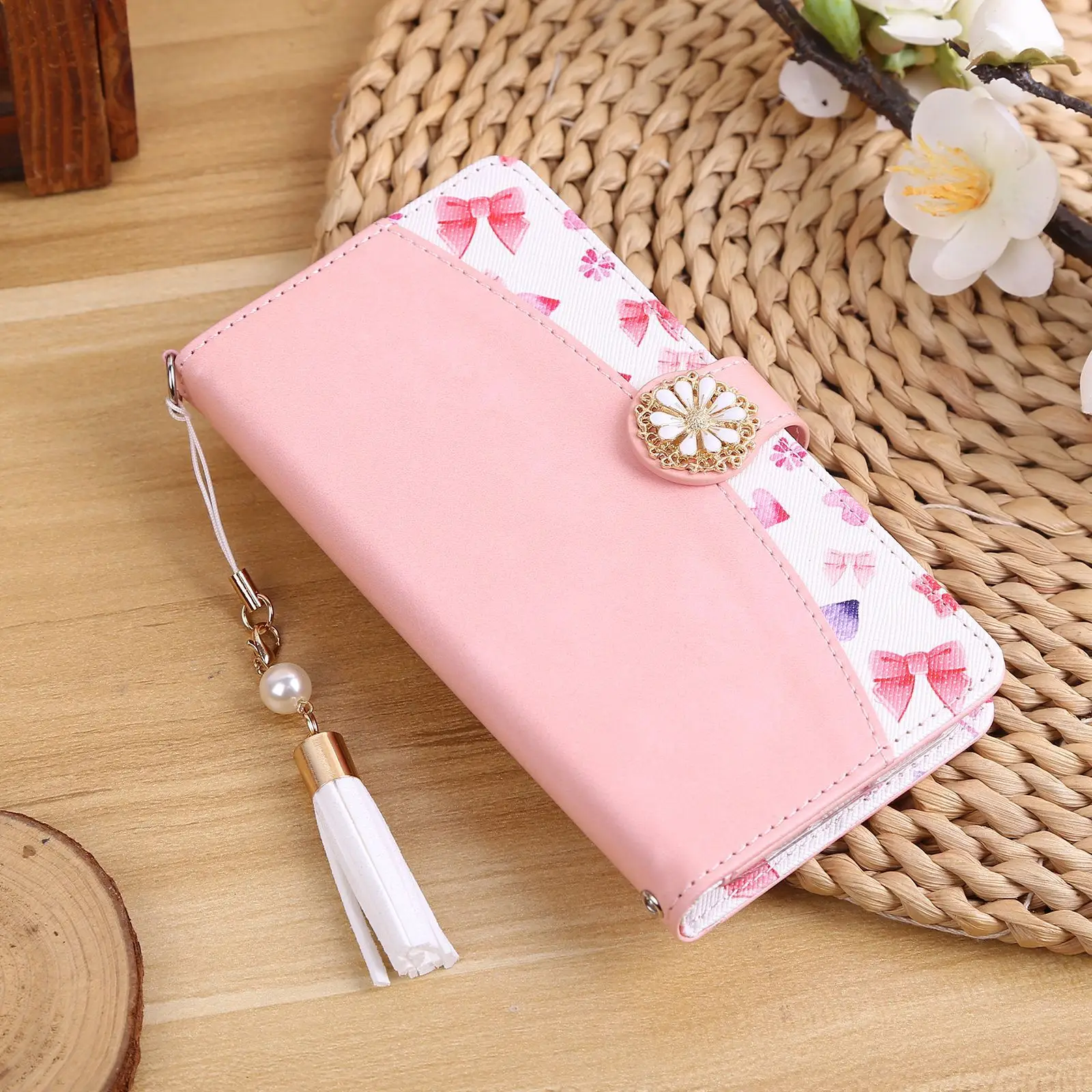 17 Pro iPhone 15 Card Slot Leather Flip Case - Image 9