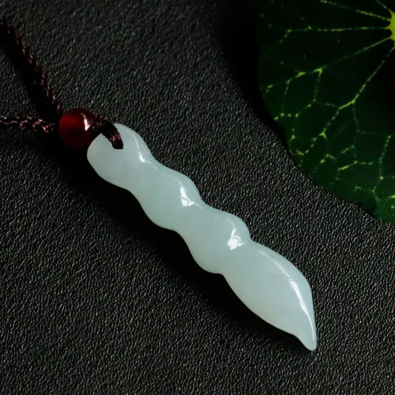Guan Yu Jade Pendant for Men Women Natural Burmese - Image 3