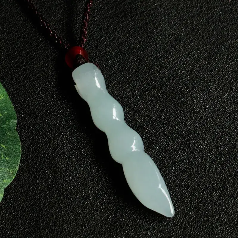 Guan Yu Jade Pendant for Men Women Natural Burmese - Image 4
