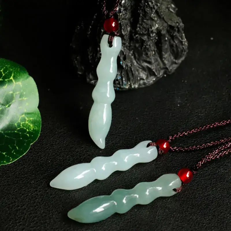 Guan Yu Jade Pendant for Men Women Natural Burmese - Image 5