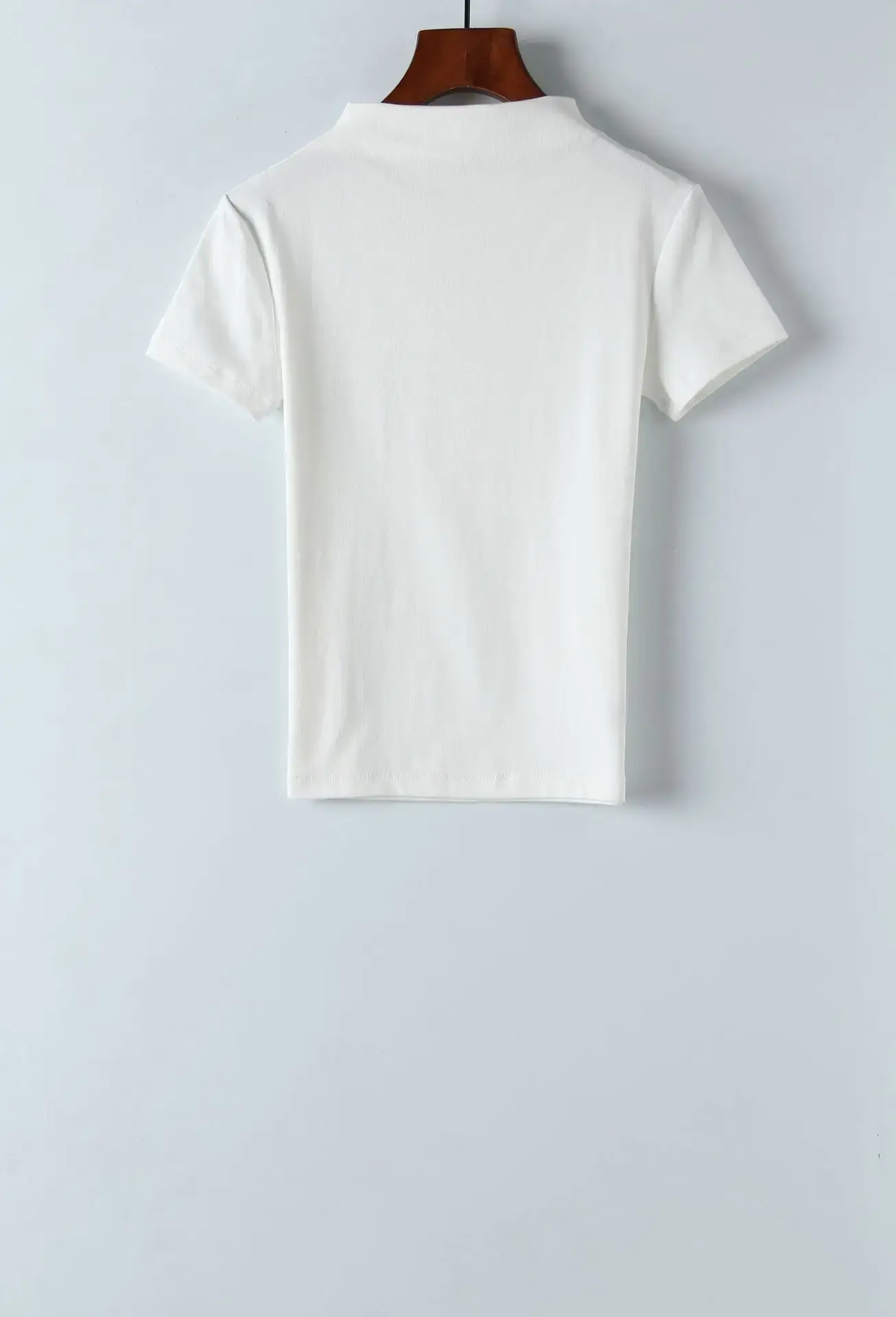 2023 New Arrival Black Knitted Pullover T-Shirt - Image 2