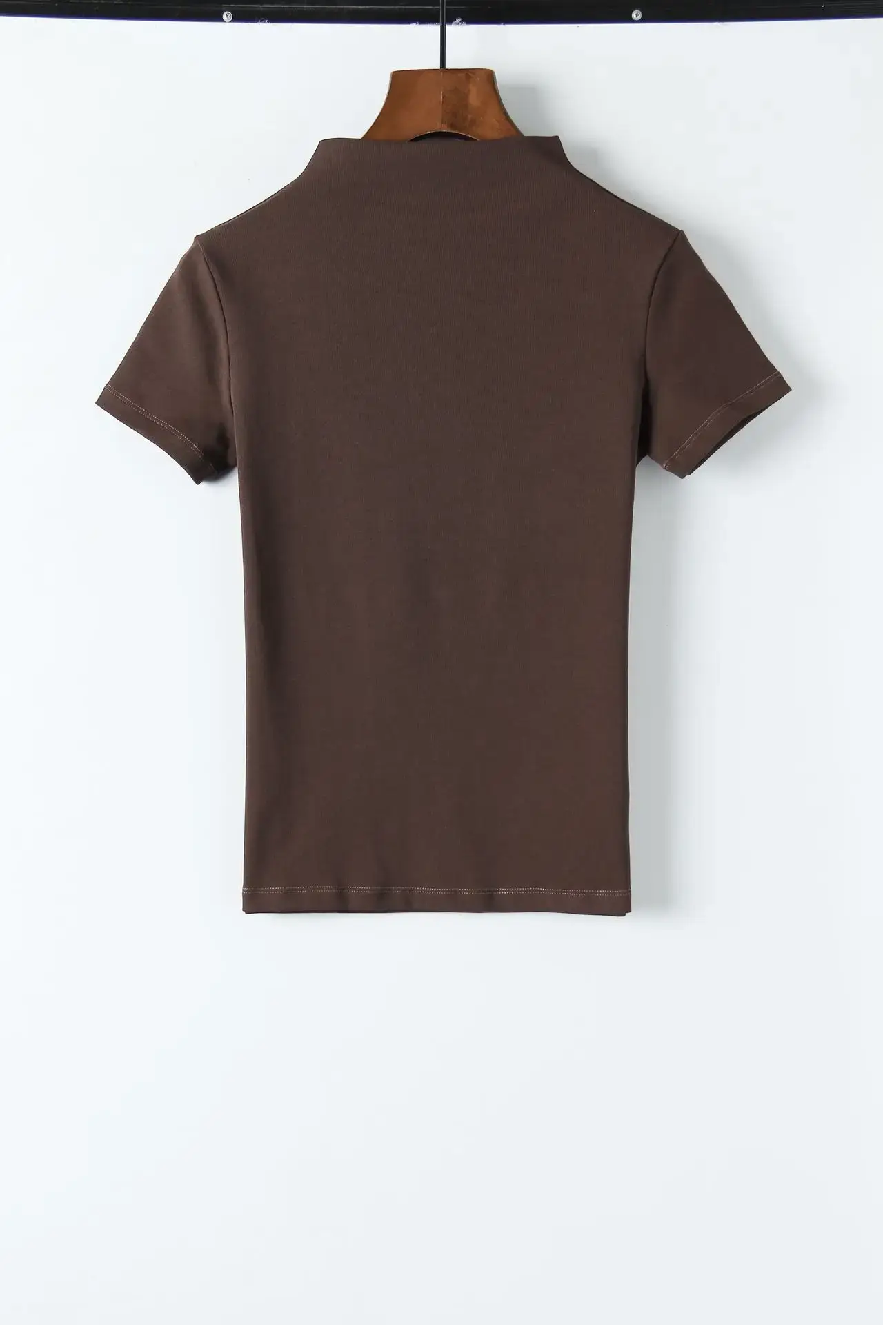 2023 New Arrival Black Knitted Pullover T-Shirt - Image 3