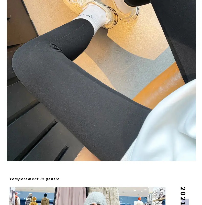 Black Tight-Fitting Butt-Lifting Pants for Women — feature 18