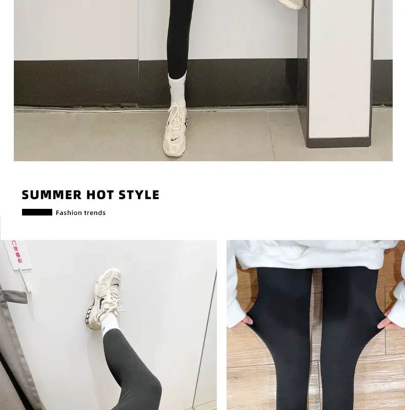 Black Tight-Fitting Butt-Lifting Pants for Women — feature 22