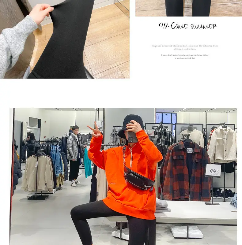 Black Tight-Fitting Butt-Lifting Pants for Women — feature 23