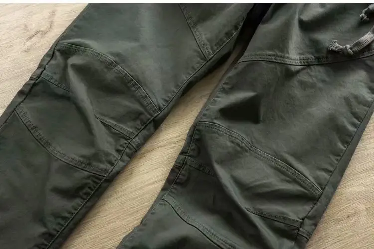 Men's Loose Casual Pants Spring Autumn Solid Color — feature 10