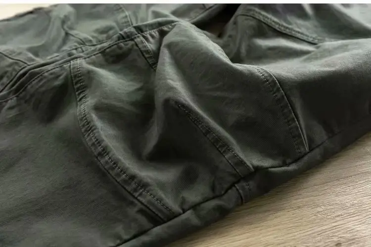 Men's Loose Casual Pants Spring Autumn Solid Color — feature 6