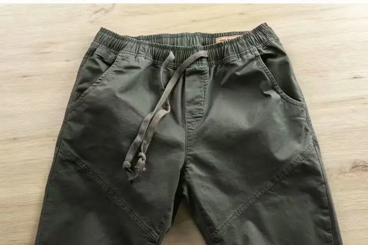 Men's Loose Casual Pants Spring Autumn Solid Color — feature 8