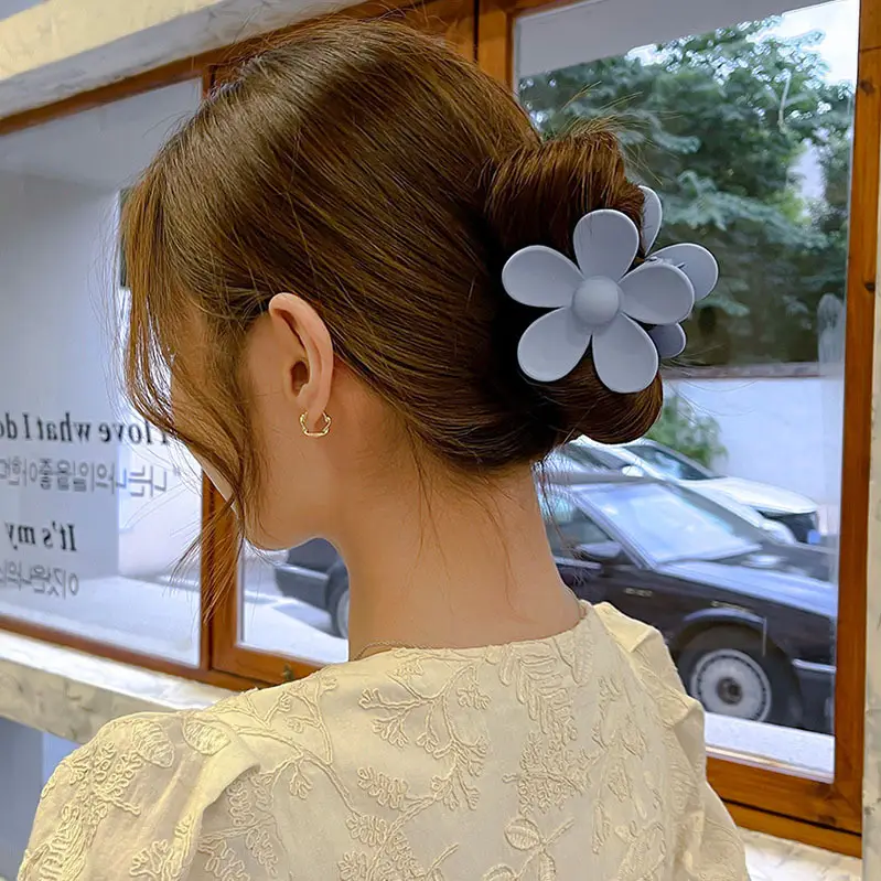 Yellow Flower Hair Clip for Women - Image 11