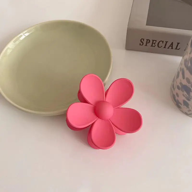Yellow Flower Hair Clip for Women - Image 5