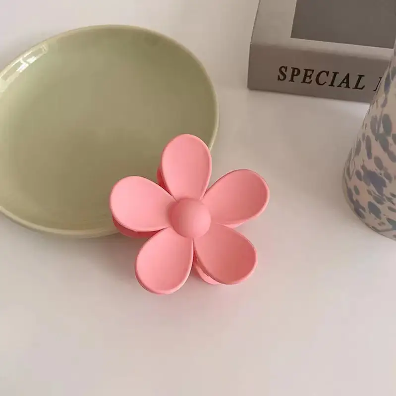 Yellow Flower Hair Clip for Women - Image 6