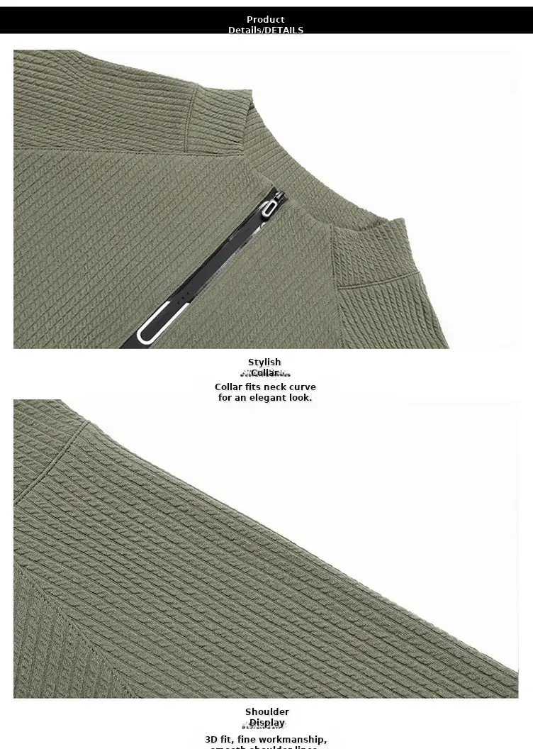 2025 Men Long Sleeve Korean Style T-Shirt Brown — feature 37