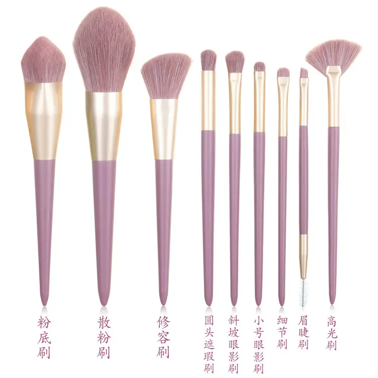 Soft Bristled Makeup Brush Set for Beginners - Image 10
