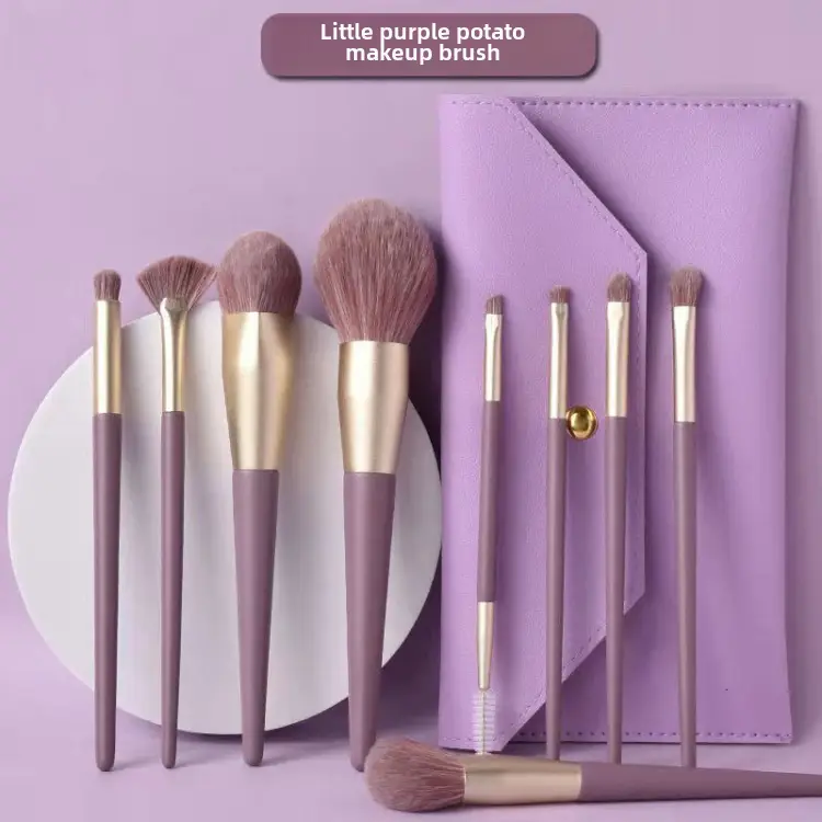 Soft Bristled Makeup Brush Set for Beginners - Image 2