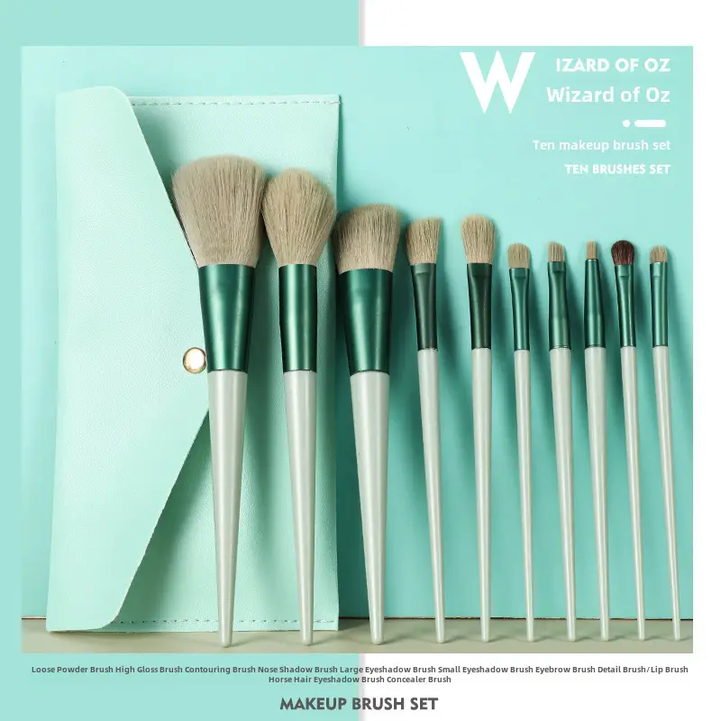 Soft Bristled Makeup Brush Set for Beginners - Image 3