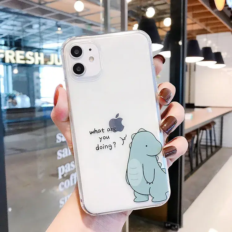Transparent TPU iPhone Cases 14" DIY Creative Anti-Fall - Image 15