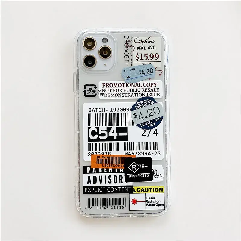 Transparent TPU iPhone Cases 14" DIY Creative Anti-Fall - Image 5