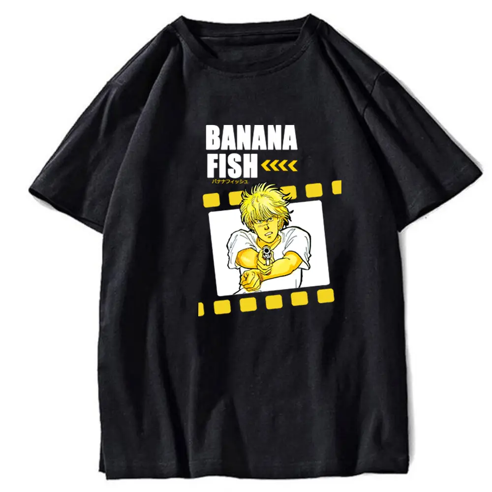 Japanese CarToon Banana Fish T-Shirt for Men Women - Image 7