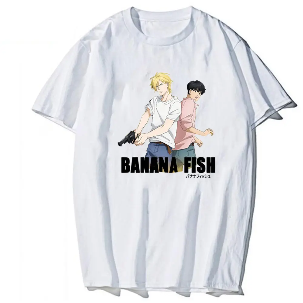 Japanese CarToon Banana Fish T-Shirt for Men Women - Image 11