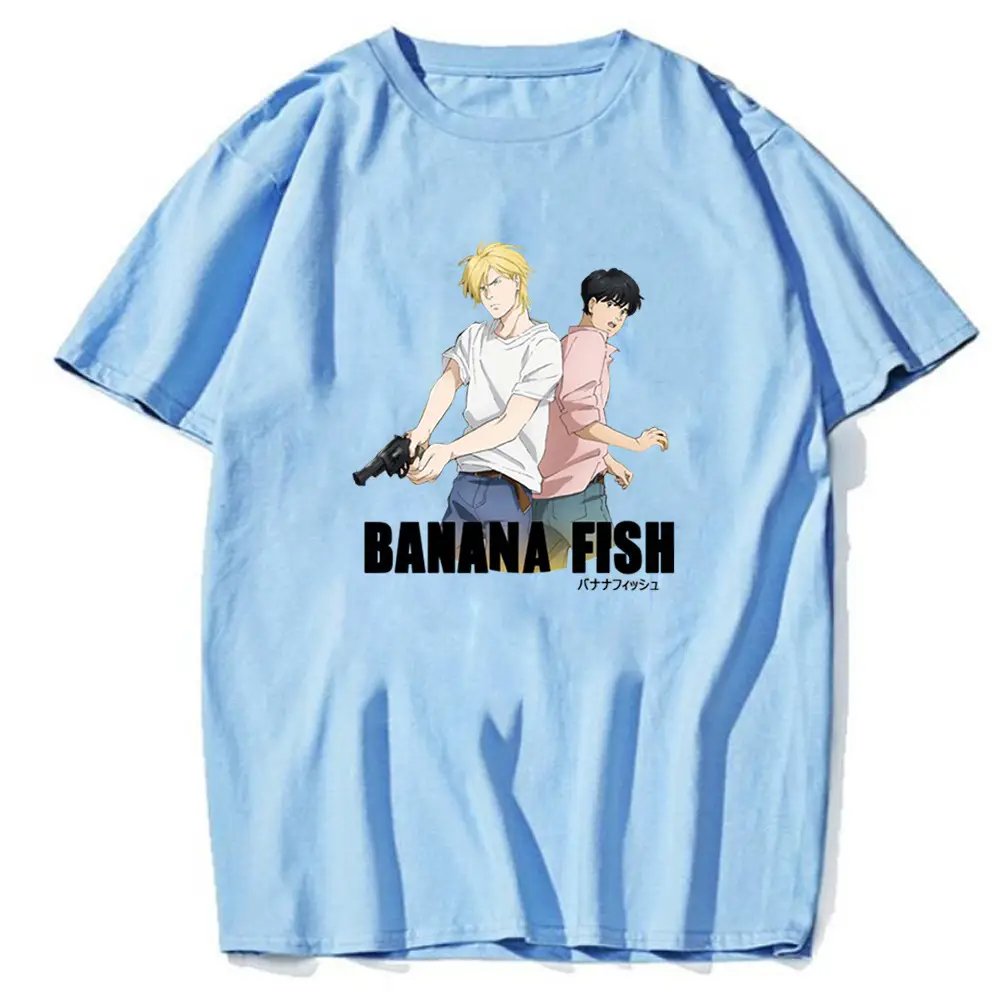 Japanese CarToon Banana Fish T-Shirt for Men Women - Image 15