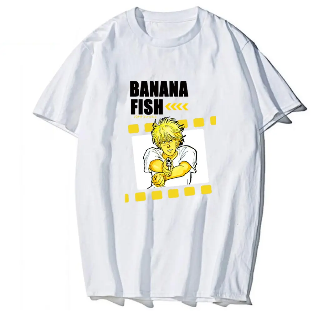 Japanese CarToon Banana Fish T-Shirt for Men Women - Image 6