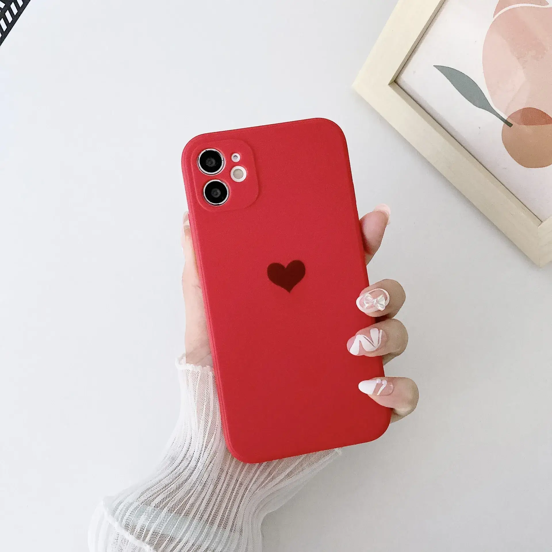 Red Silicone Mobile Case for 11/14 All-inclusive 7g