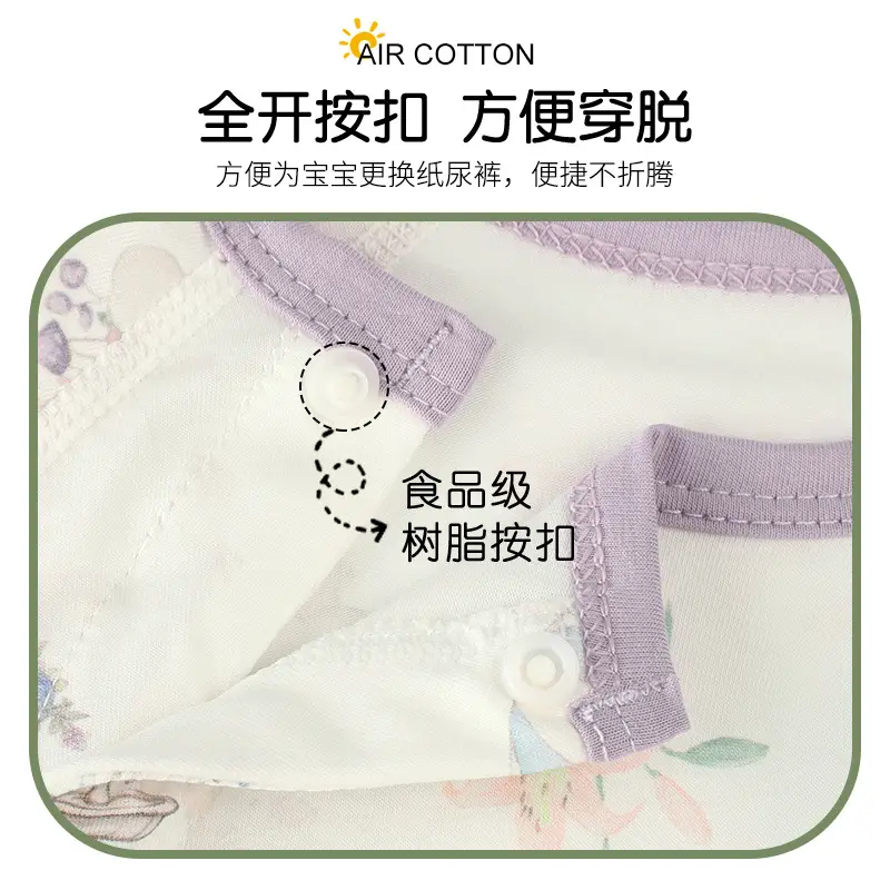 Baby Lyocell Romper 3-24M Cotton Soft Skin Friendly - Image 10