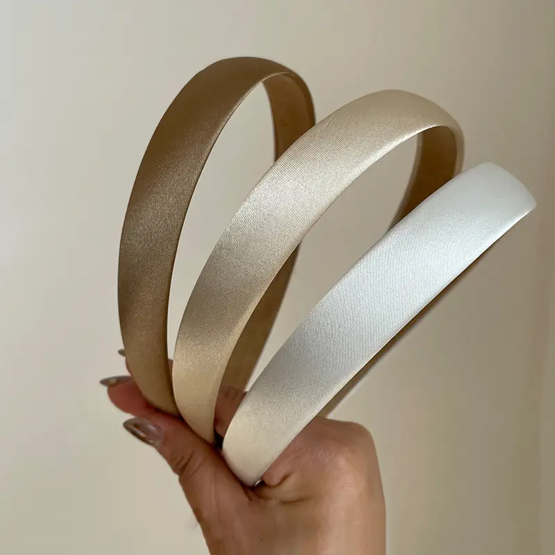 Gentle Elegant Lns Headband for Women's French Retro Silk Accessories - Image 6