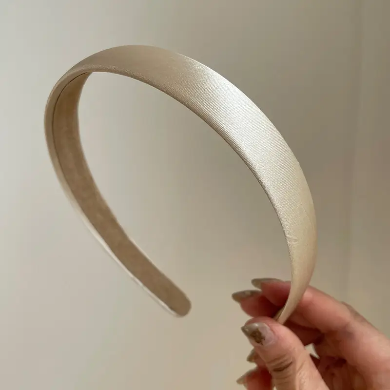 Gentle Elegant Lns Headband for Women's French Retro Silk Accessories - Image 2