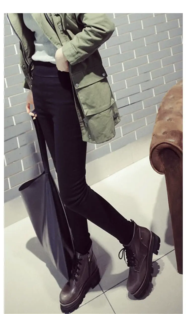 2021 Korean Style Ankle Pants Women Stretch Slimming Holes — feature 15