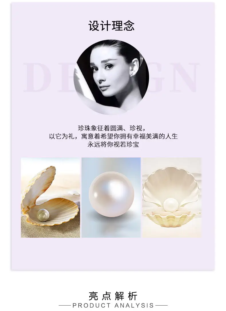 Juanyu Heart Clover Pearl Earrings S925 Silver — feature 7