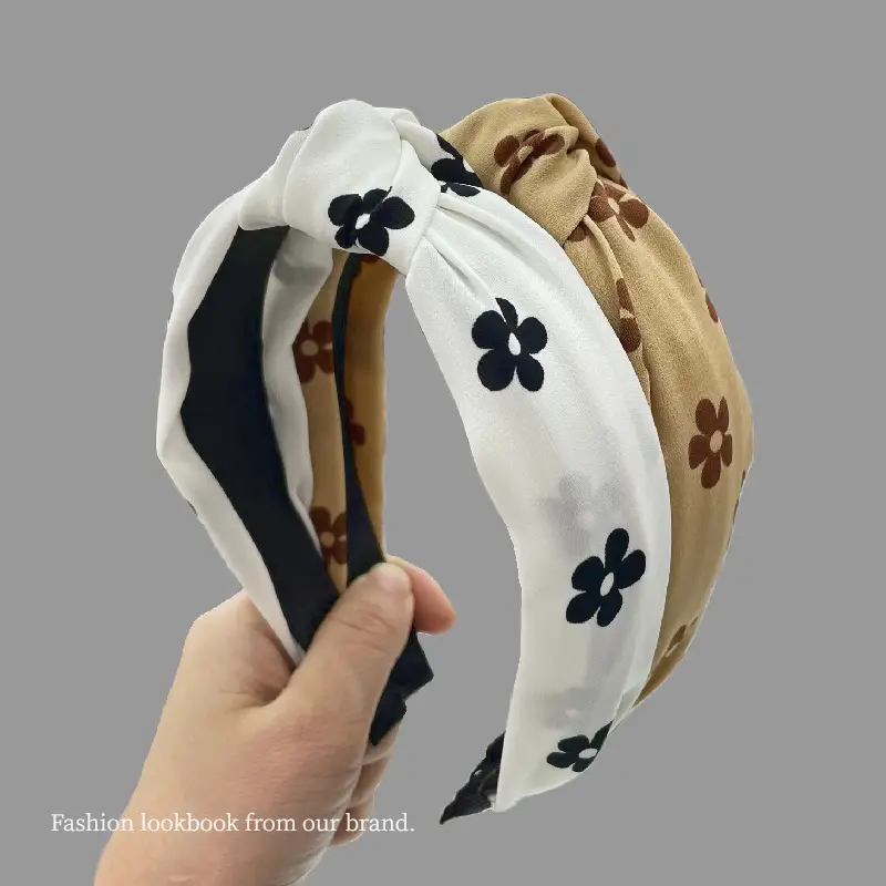 Black Butterfly Print Hair Hoop for Girls - Image 19