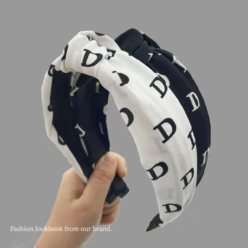 Black Butterfly Print Hair Hoop for Girls - Image 20