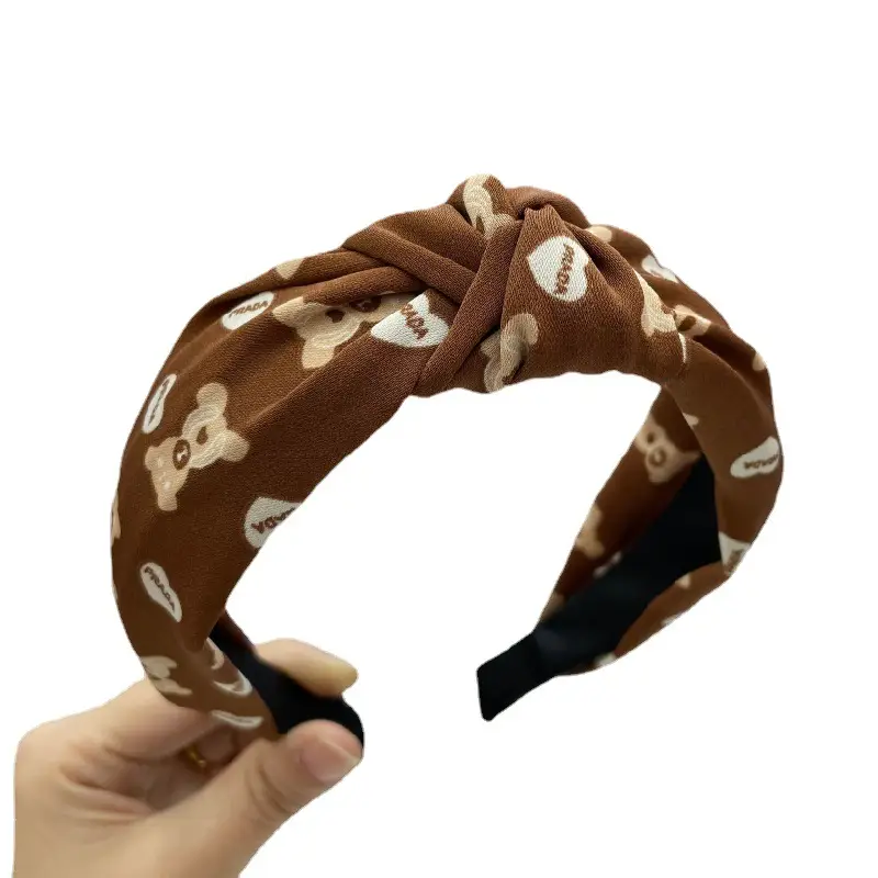 Black Butterfly Print Hair Hoop for Girls - Image 22