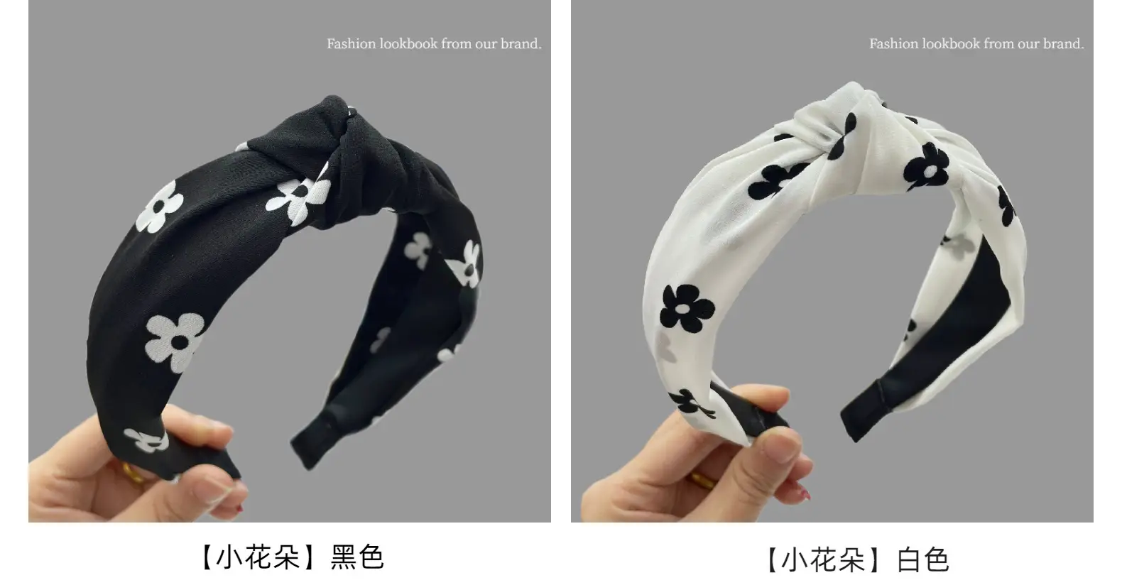Black Butterfly Print Hair Hoop for Girls — feature 16