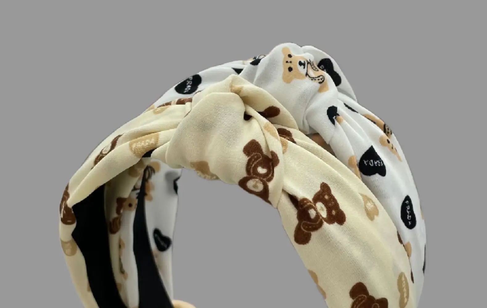 Black Butterfly Print Hair Hoop for Girls — feature 22