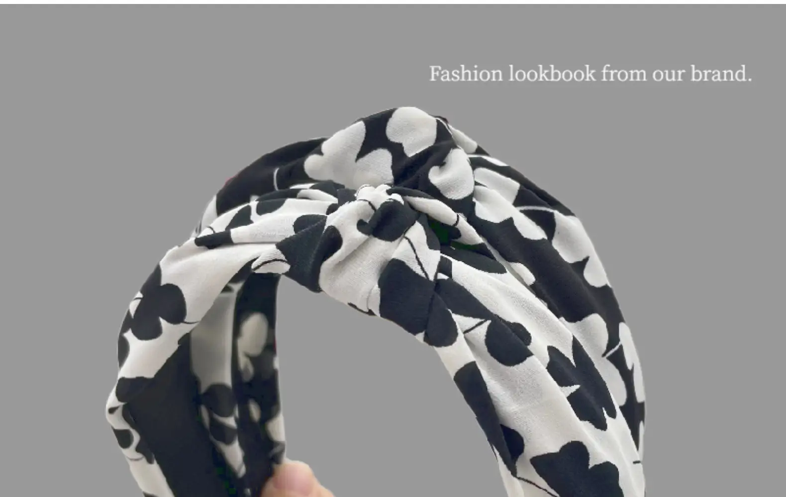 Black Butterfly Print Hair Hoop for Girls — feature 30