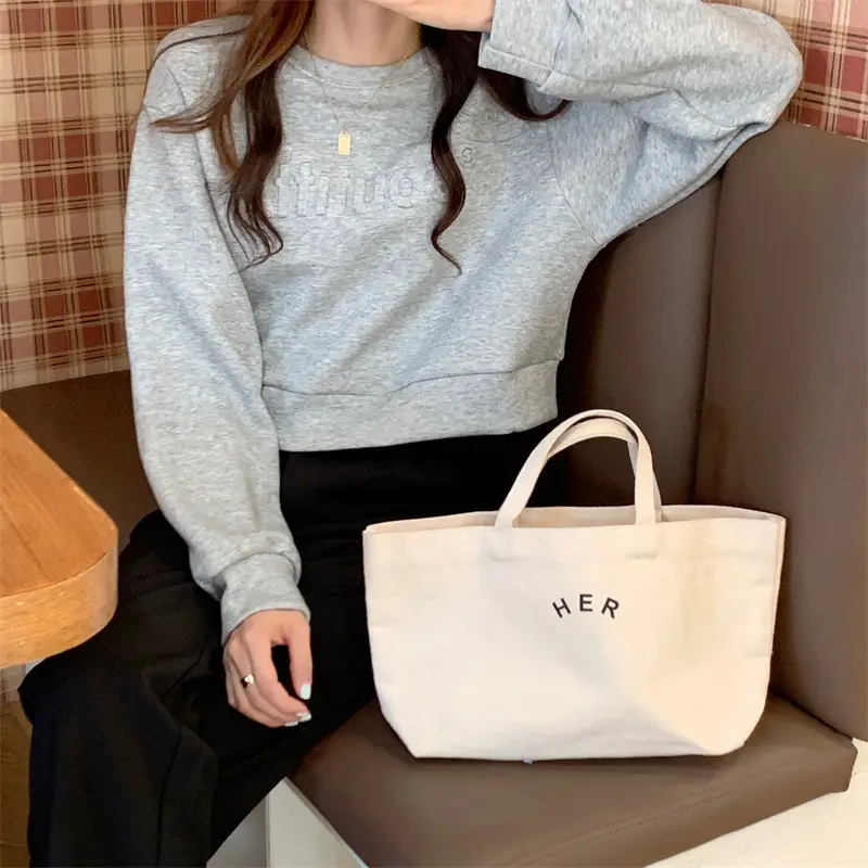 White Long Sleeve Korean Style Women's Sweater — feature 43
