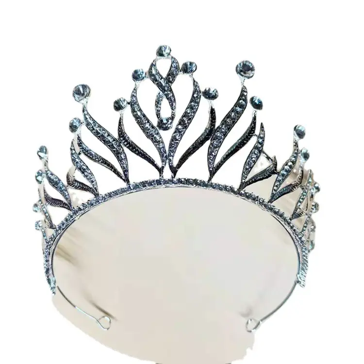 Korean Crystal Crown Earrings for 18yo Girls - Image 6