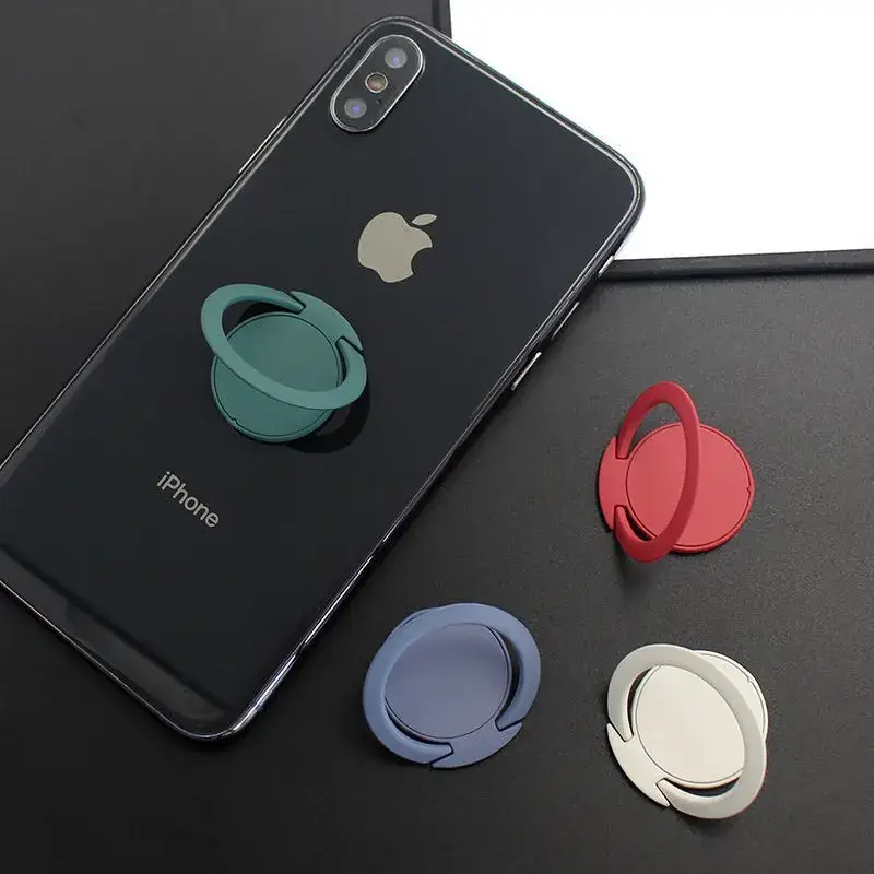 Lazy Thin Metal Mobile Phone Ring Magnetic Bracket - Image 8