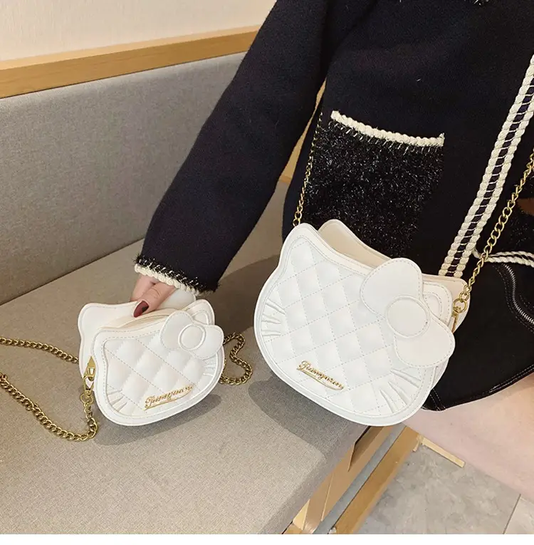 Pink Quilted Chain Crossbody Bag for Women — feature 10