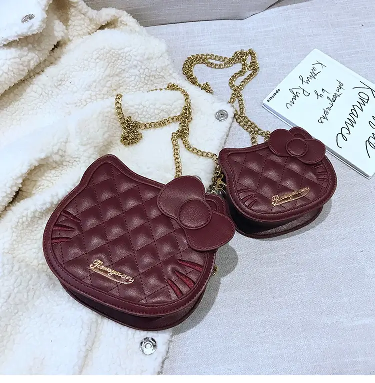 Pink Quilted Chain Crossbody Bag for Women — feature 13