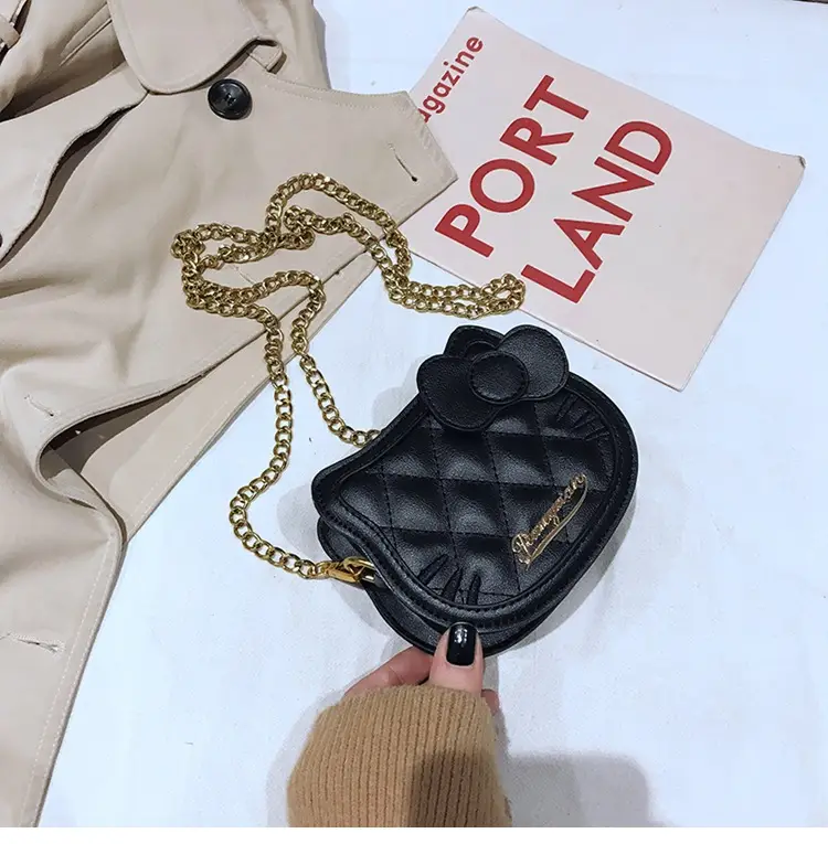 Pink Quilted Chain Crossbody Bag for Women — feature 16