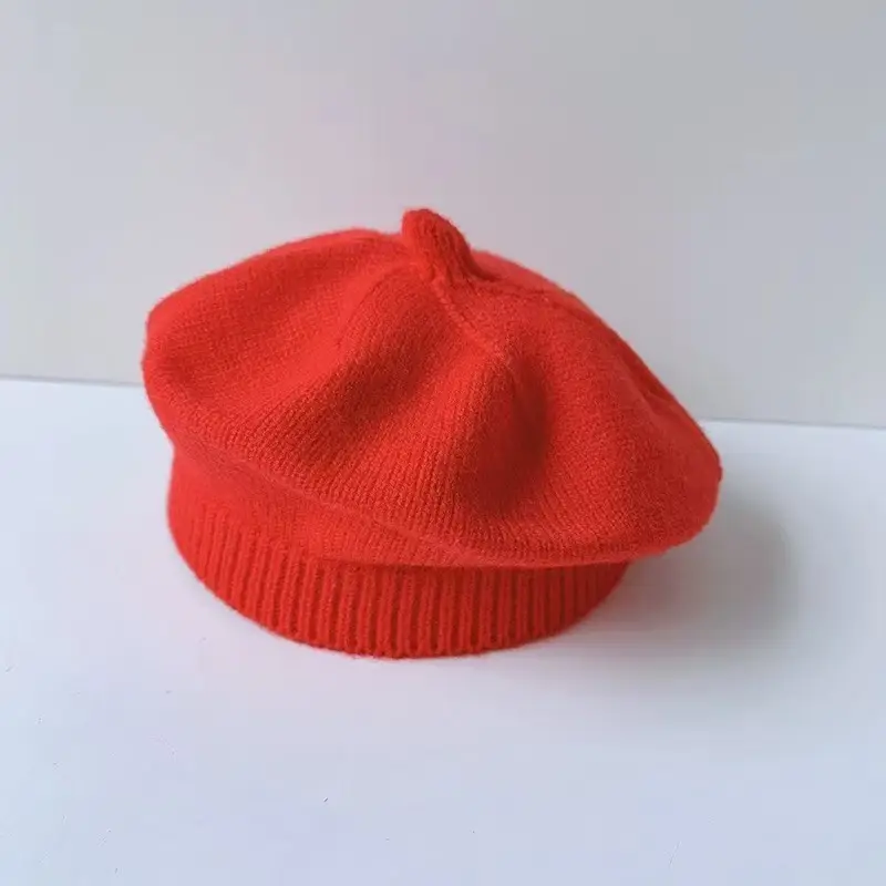 Red Knitted Strap Bag for Baby Girls One Year