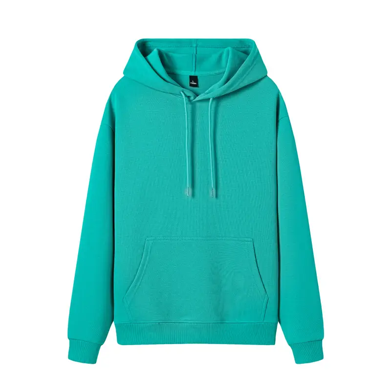 Purple Cotton Round Neck Sweatshirt for Men Women 380g