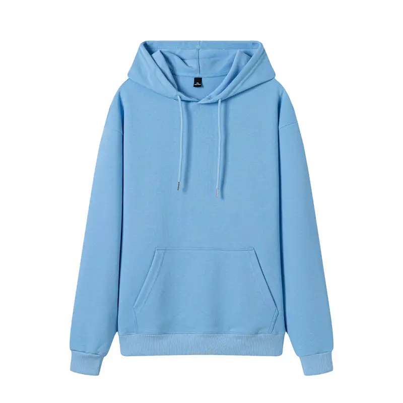 Purple Cotton Round Neck Sweatshirt for Men Women 380g